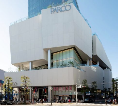 Exterior of Shibuya PARCO shopping centre